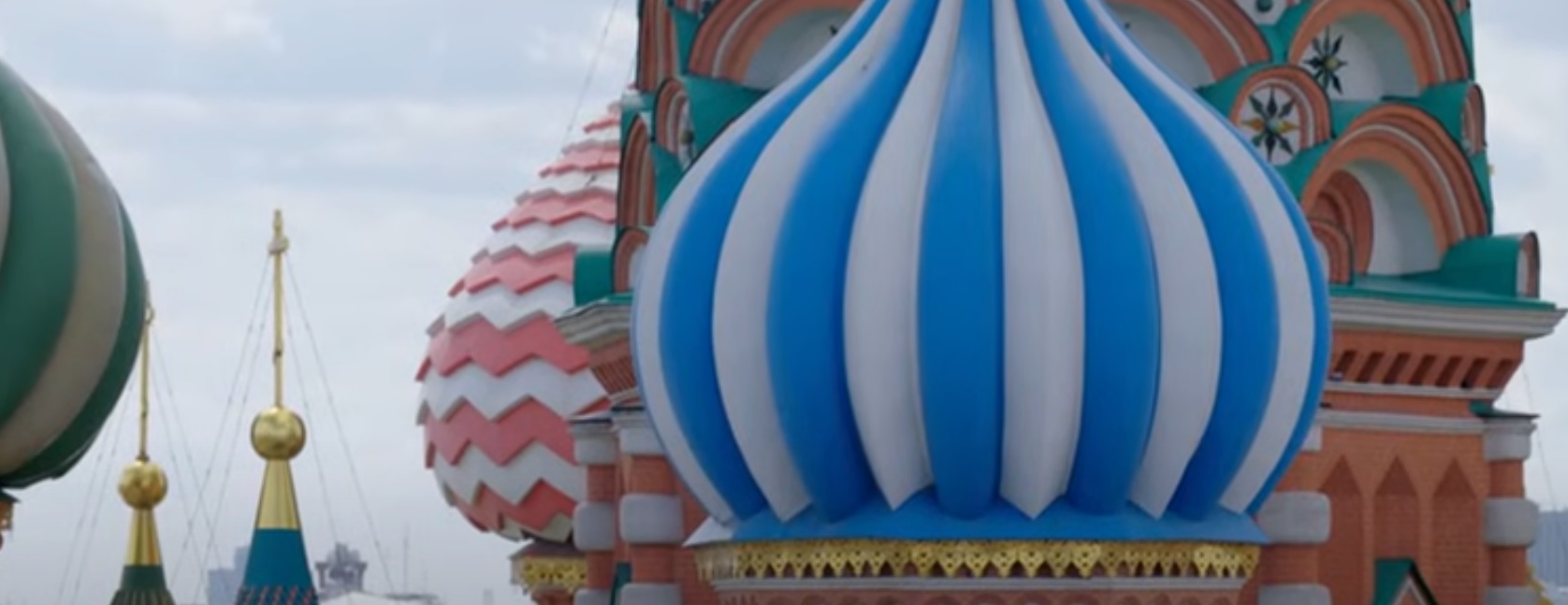 Pray at Saint Basil's Cathedral